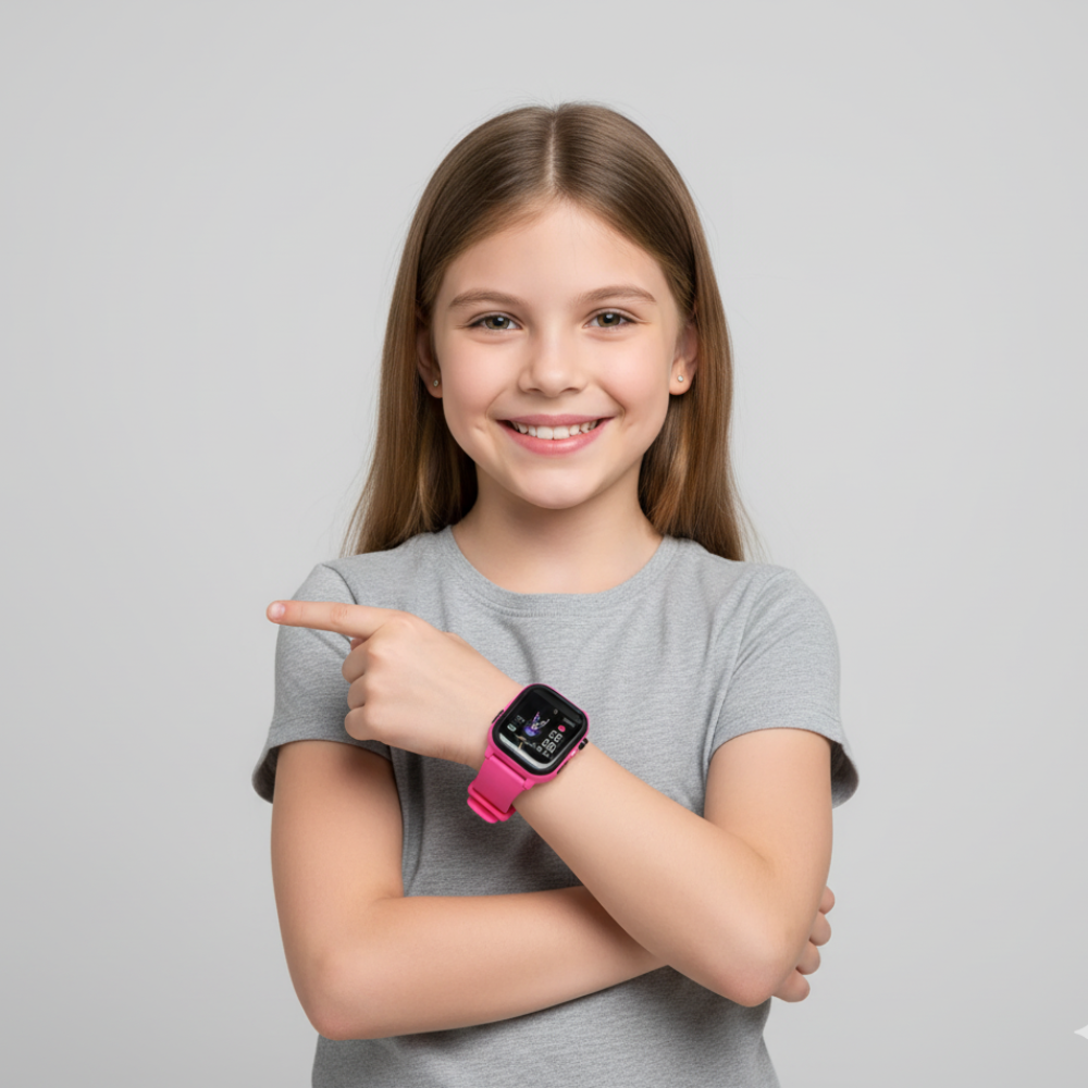 Kids Smartwatch with GPS Tracker Waterproof 4G Call and Camera