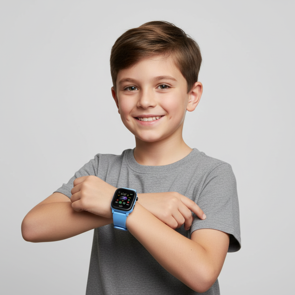 Kids Smartwatch with GPS Tracker Waterproof 4G Call and Camera