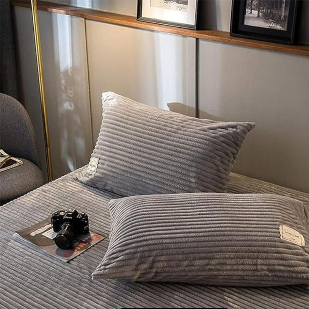 King Size Velvet Fleece Duvet Cover Set for Ultimate Warmth and Comfort 20