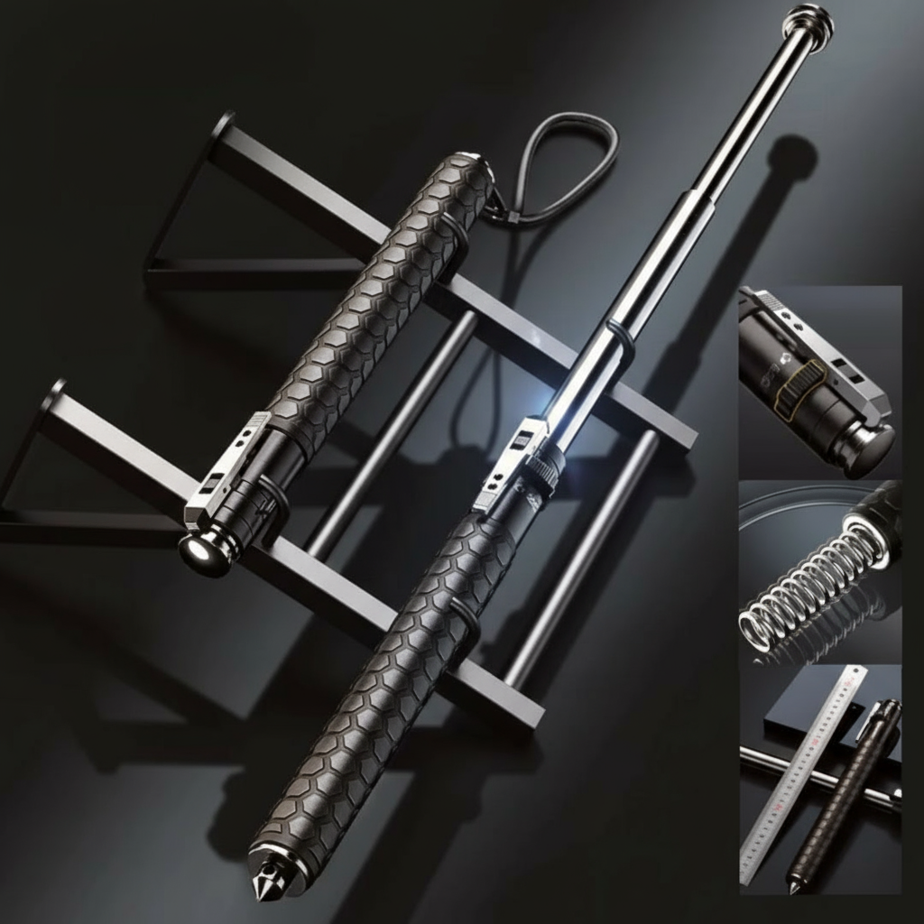 Lightweight Automatic Walking Stick Mobility Aid with Anti-Slip Grip 6