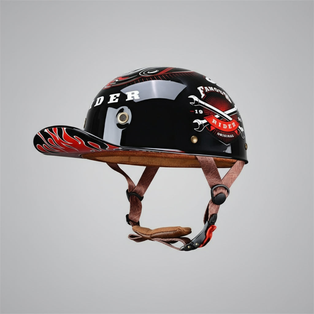 Lightweight Motorcycle Helmet DOT ECE Certified Stylish ABS Design 0