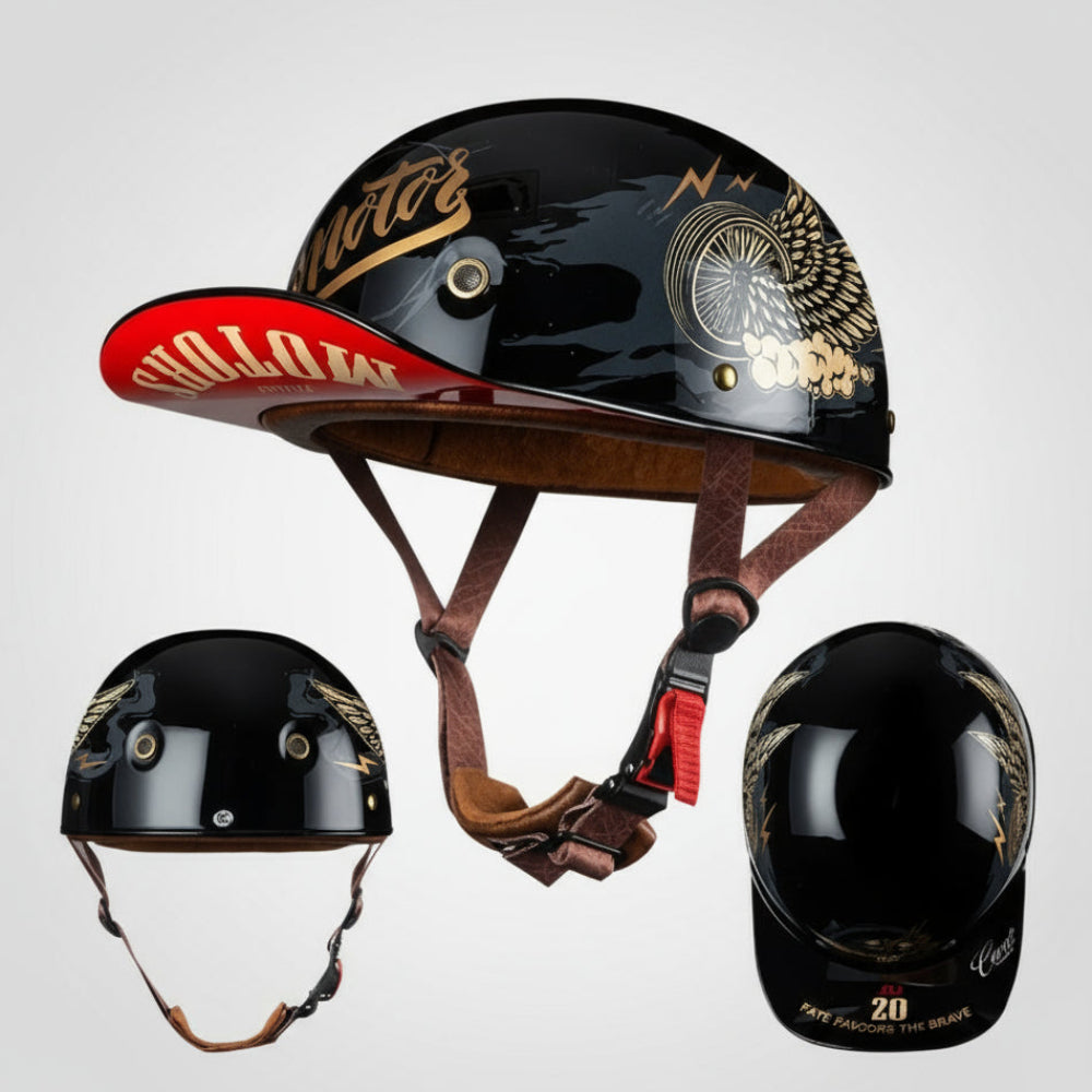 Lightweight Motorcycle Helmet DOT ECE Certified Stylish ABS Design 3