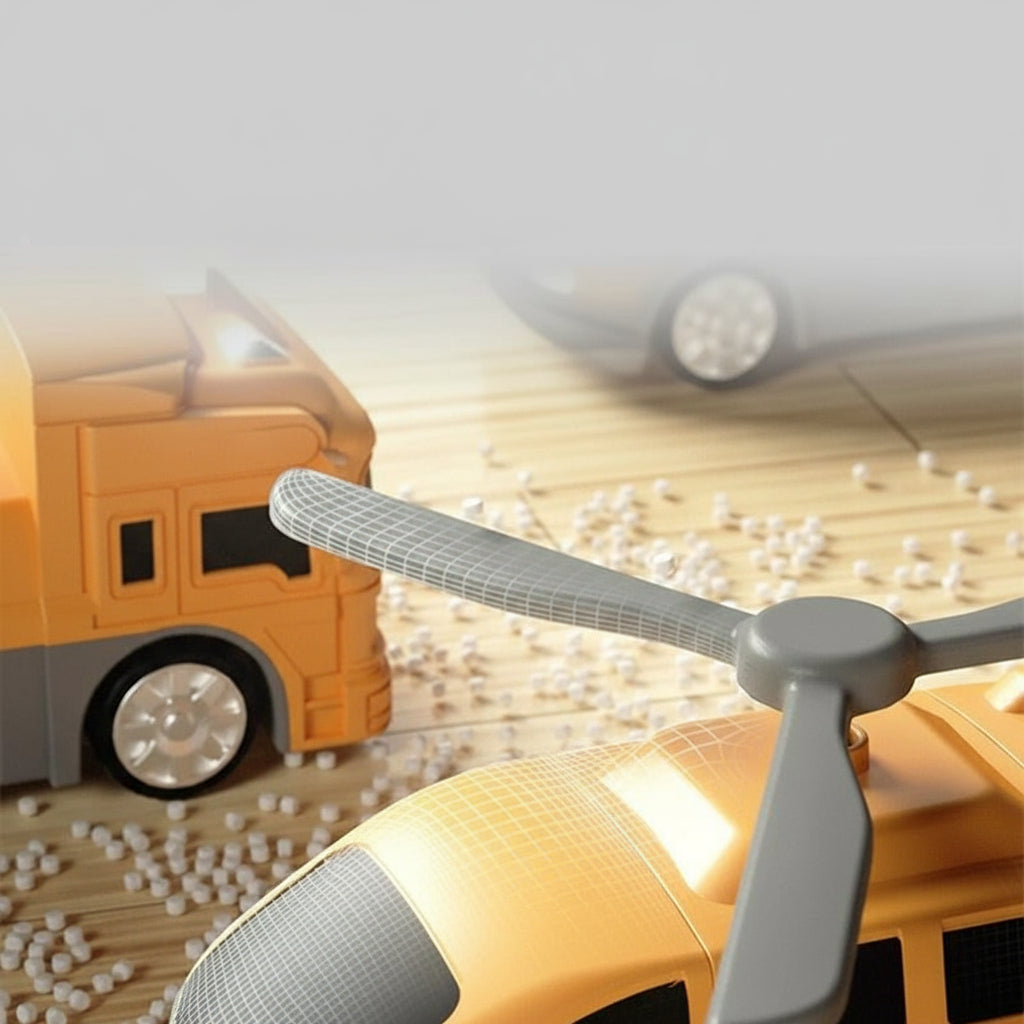 Magnetic Building Blocks RoboCar Set for Creative Kids 6