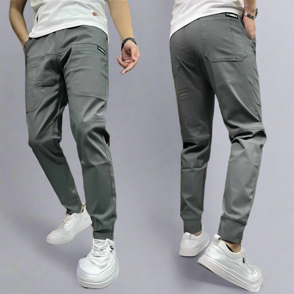Men’s Cargo Jogger Pants | Casual Workwear Lightweight Fit