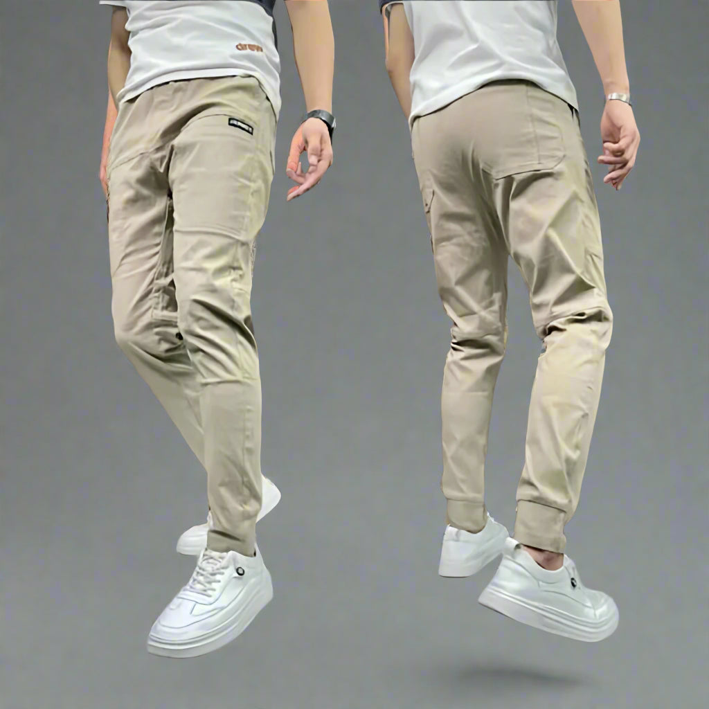 Men’s Cargo Jogger Pants | Casual Workwear Lightweight Fit