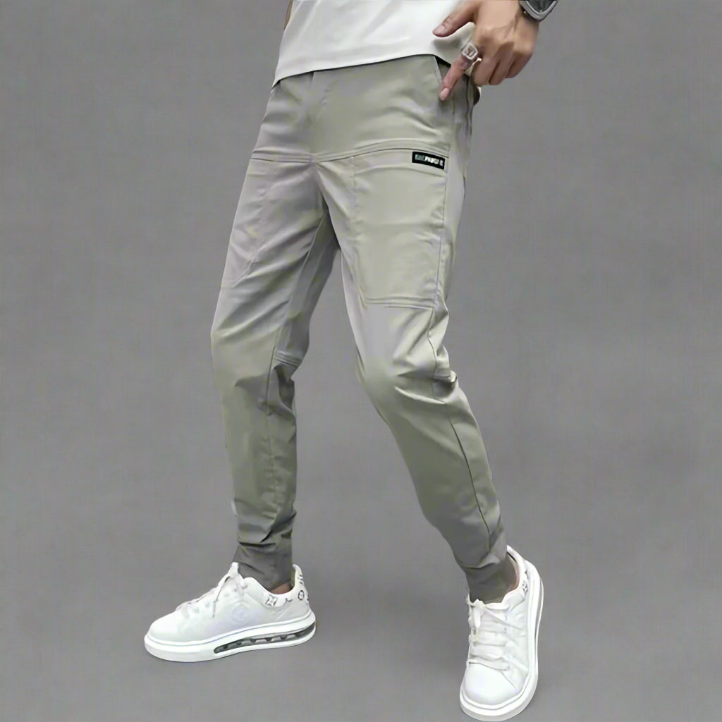 Men’s Cargo Jogger Pants | Casual Workwear Lightweight Fit