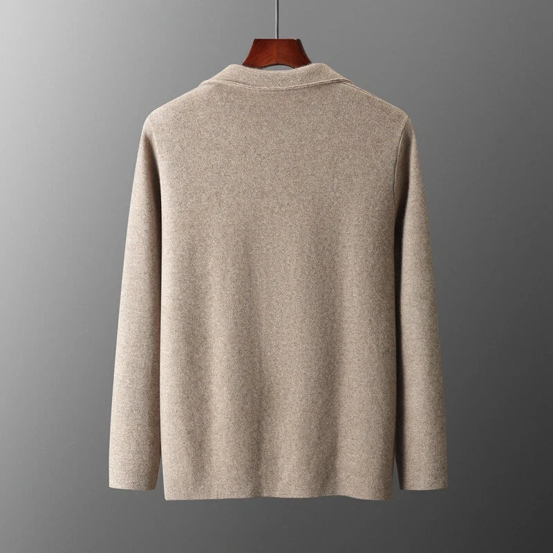 Men's Knit Long Cardigan Sweater | Casual Oversized Fit