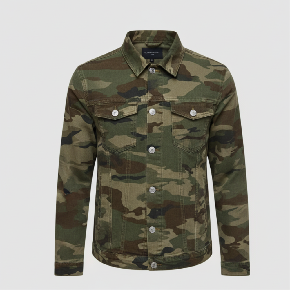 Men's Bomber Jacket - Lightweight Utility Style