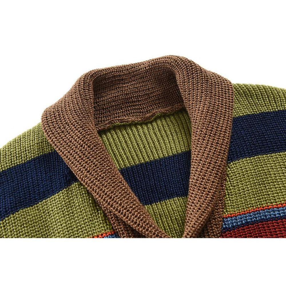 Men's Knit Cardigan Sweater - Long Jacket Oversized