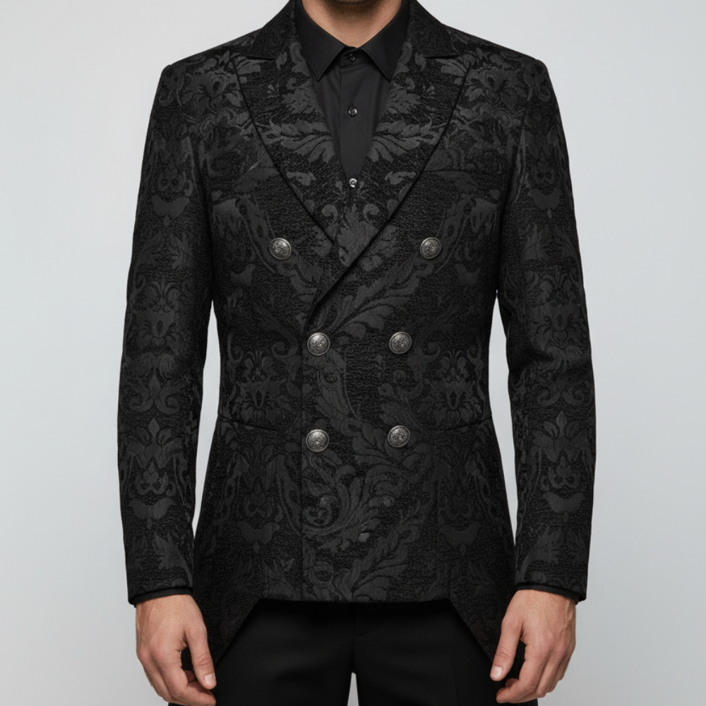 Men's Long Coat Jacket - Lightweight Overcoat Tailored Fit