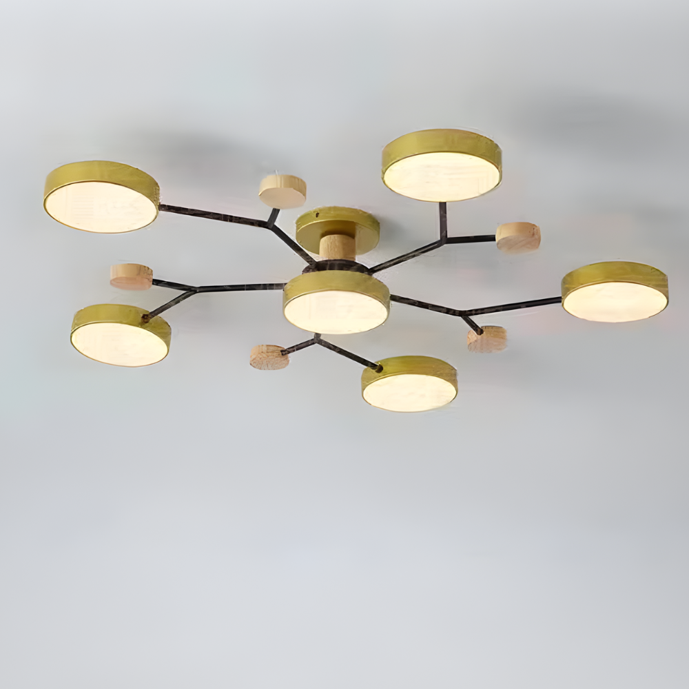 Modern LED Ceiling Light Flush Mount Fixture for Elegant Illumination 16