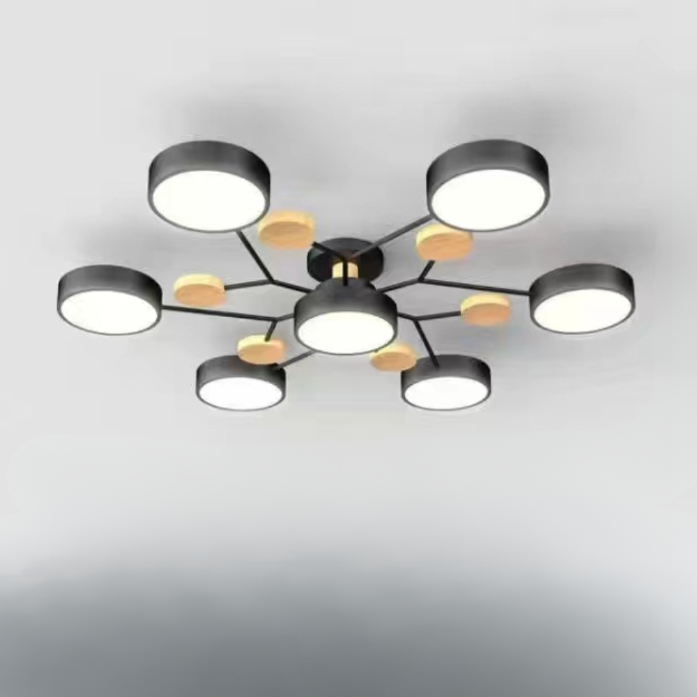 Modern LED Ceiling Light Flush Mount Fixture for Elegant Illumination 17
