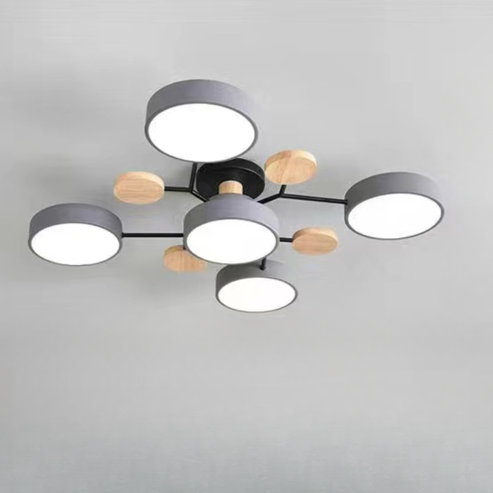 Modern LED Ceiling Light Flush Mount Fixture for Elegant Illumination 4