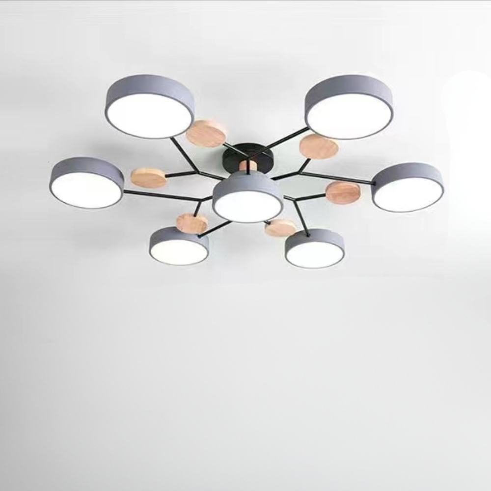 Modern LED Ceiling Light Flush Mount Fixture for Elegant Illumination 6