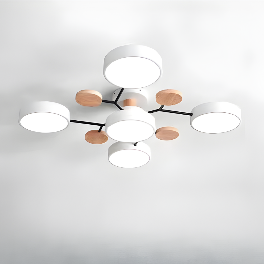 Modern LED Ceiling Light Flush Mount Fixture for Elegant Illumination 8