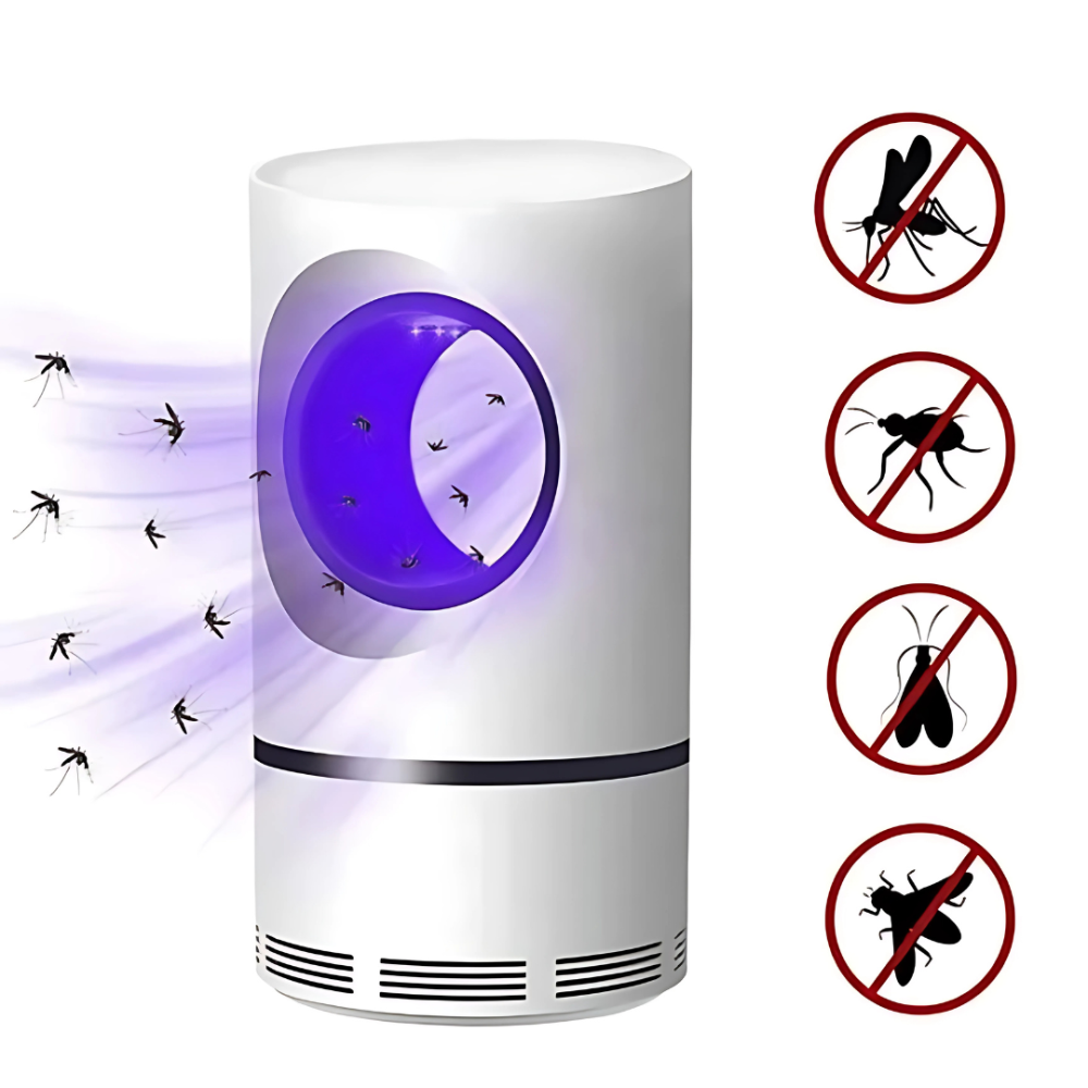 Mosquito Killer Lamp UV Indoor Insect Trap Silent Fan