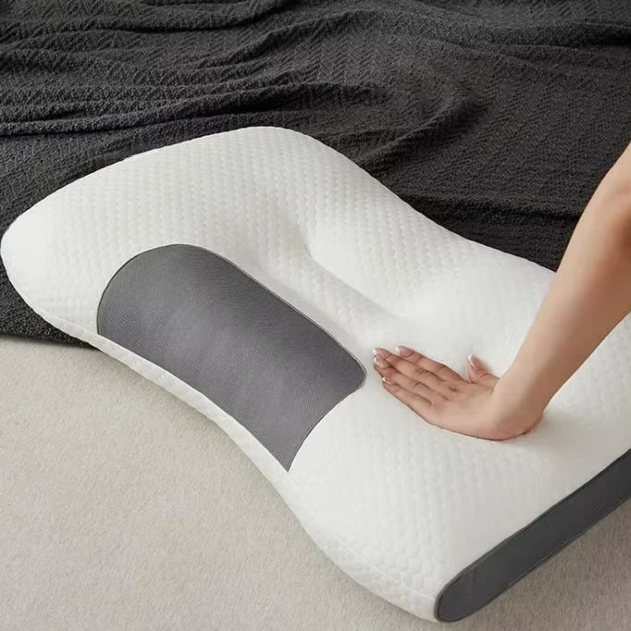 Neck Pillow for Neck Pain Ergonomic Memory Foam Cervical Support 5