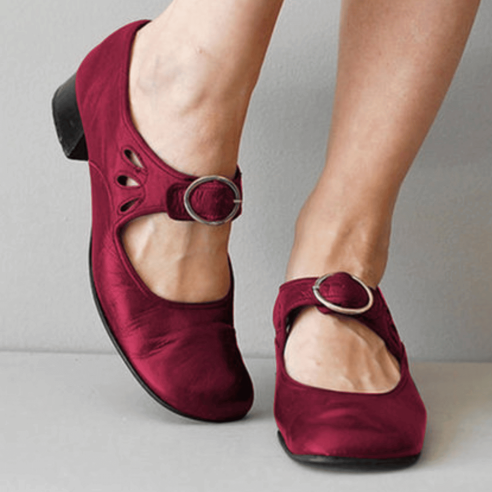 Women’s Work Flat Shoes | Arch Support Comfort Loafers