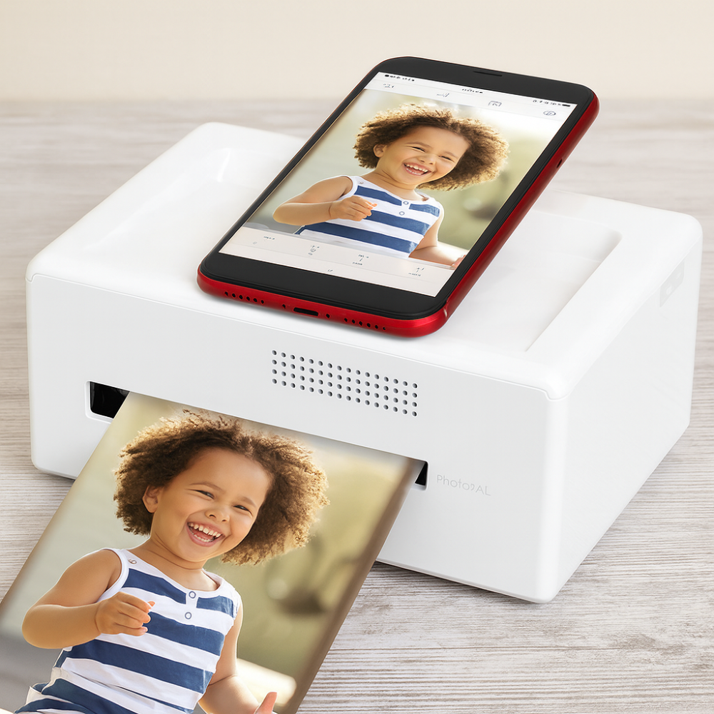 Photo Printer Wireless Mobile Compact Instant 4x6 Prints