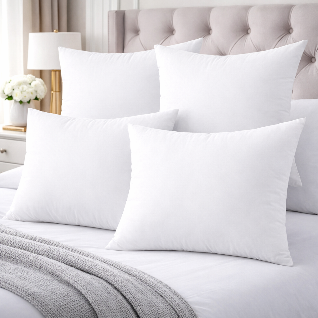 Pillow Insert Throw Pillow Hypoallergenic Down Alternative Set
