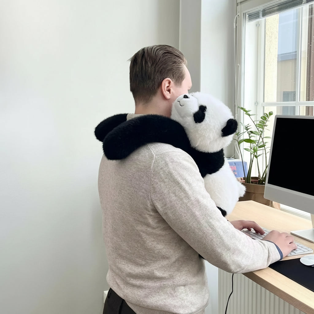 Plush Pillow Hug Cushion Long Arm Comfort Toy