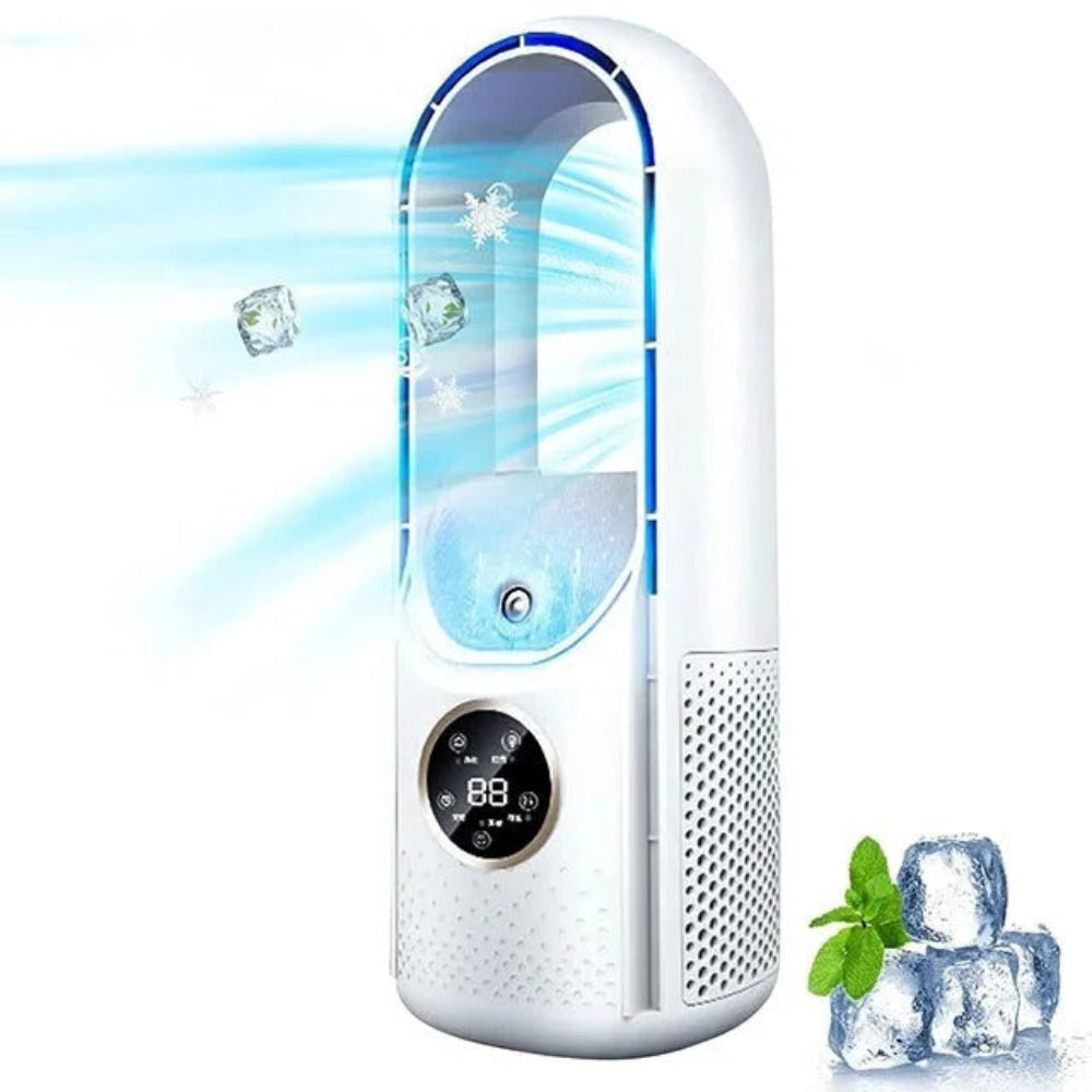 Portable Air Conditioner Blade-Less Quiet Cooling Unit for Home Office 1