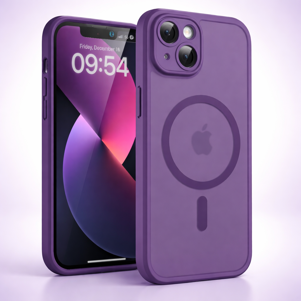 Phone Case Magnetic Slim Shockproof Protective Cover