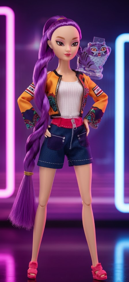 Anime Action Figure Kids Articulated PVC Vinyl KPop Style Doll