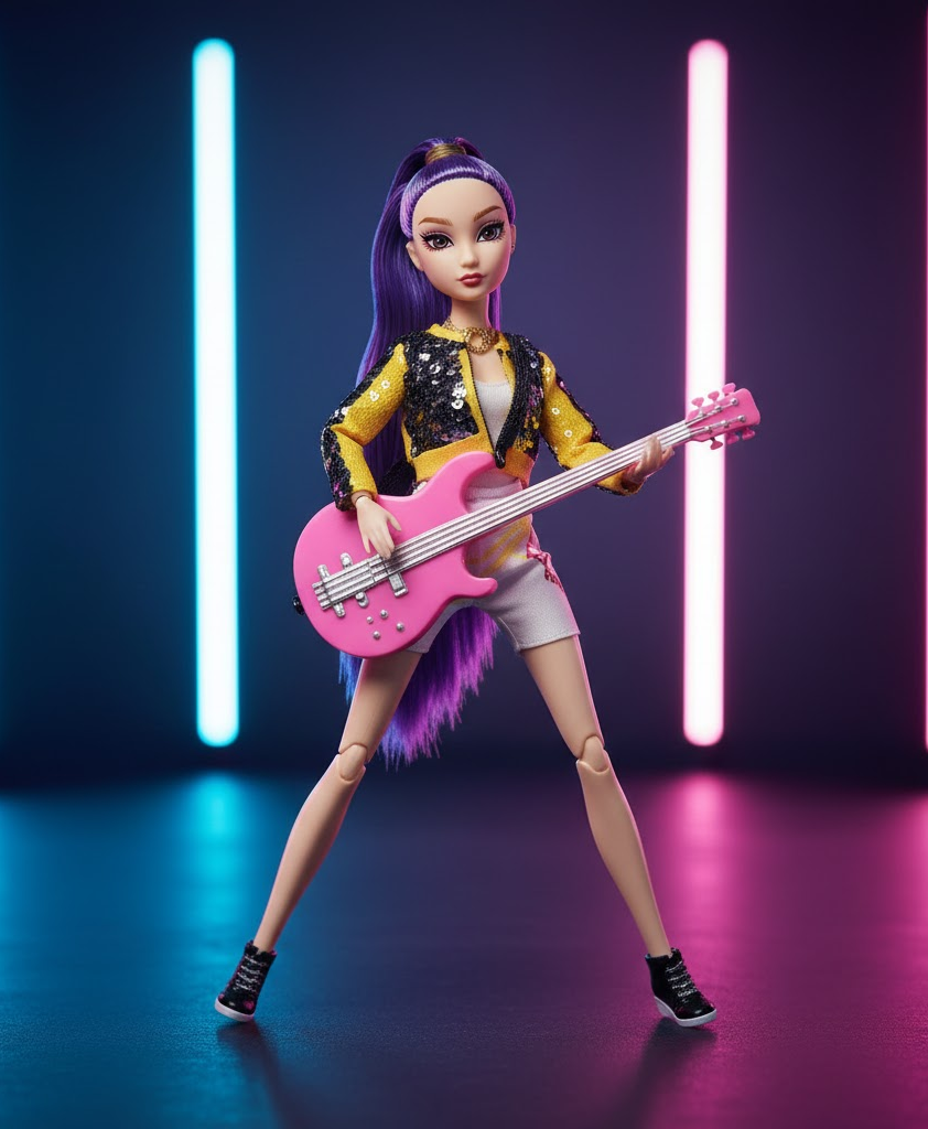 Anime Action Figure Kids Articulated PVC Vinyl KPop Style Doll