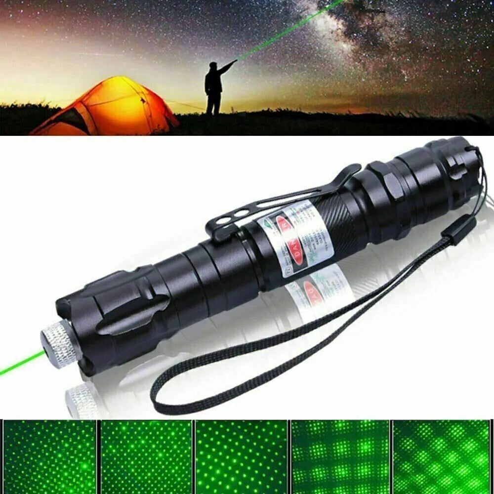 Rechargeable Green Laser Pointer Long Range Presentation Tool 4
