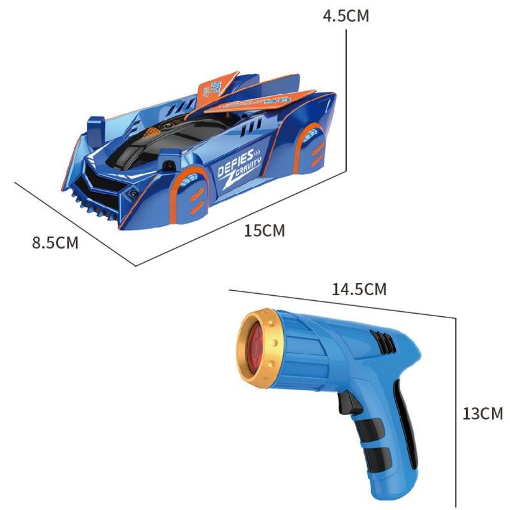 Remote Control Wall Climbing Car Laser Pointer LED Lights