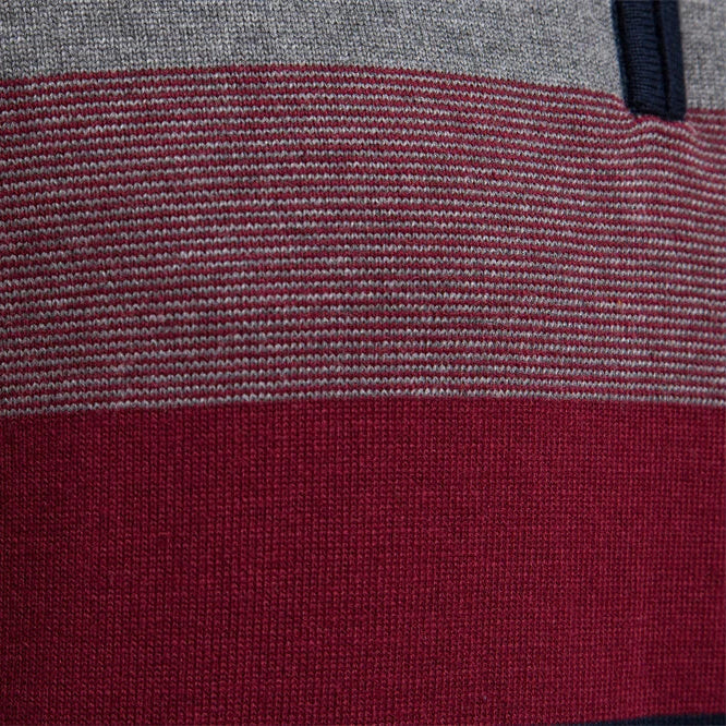 Men’s Knit Zipper Sweater | Long Casual Fit Jumper