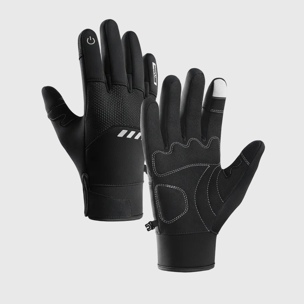 Winter Gloves Cycling Touchscreen Windproof Thermal Nylon Grip