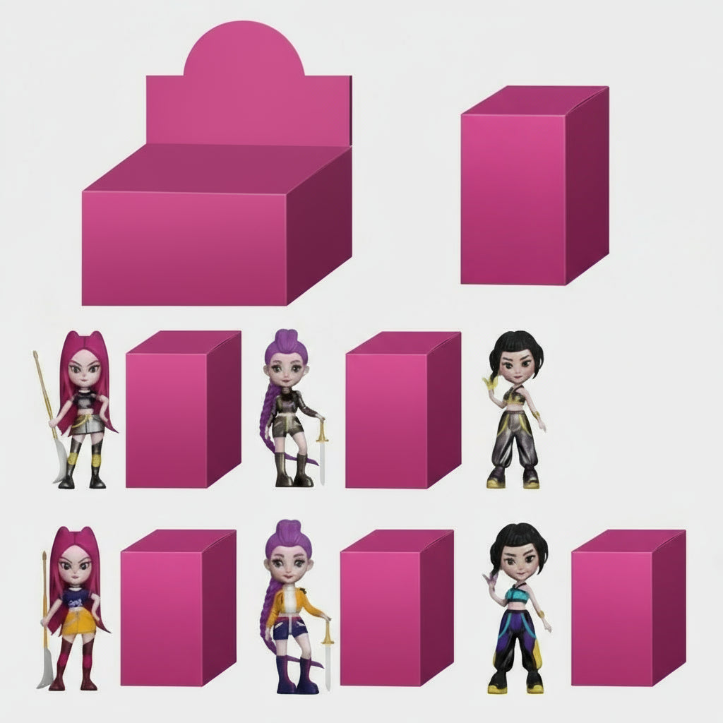 Christmas Gifts Collectible Toy Figures Set Mini Poseable Fashion Dolls