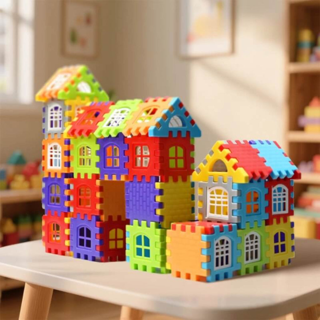 STEM Building Blocks Set 240 Pieces Educational Toy for Kids 0