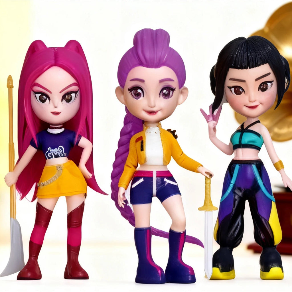 Christmas Gifts Collectible Toy Figures Set Mini Poseable Fashion Dolls