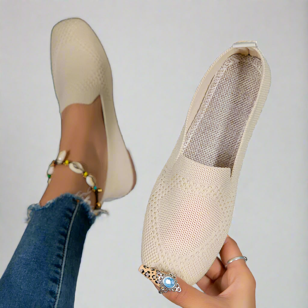Women’s Barefoot Knit Loafers Shoes | Lightweight Flats