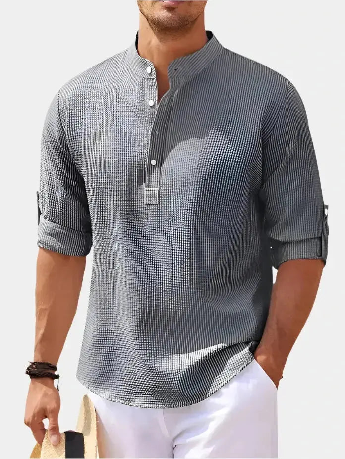 Men's Oversized Summer Flannel Shirt | Lightweight Casual