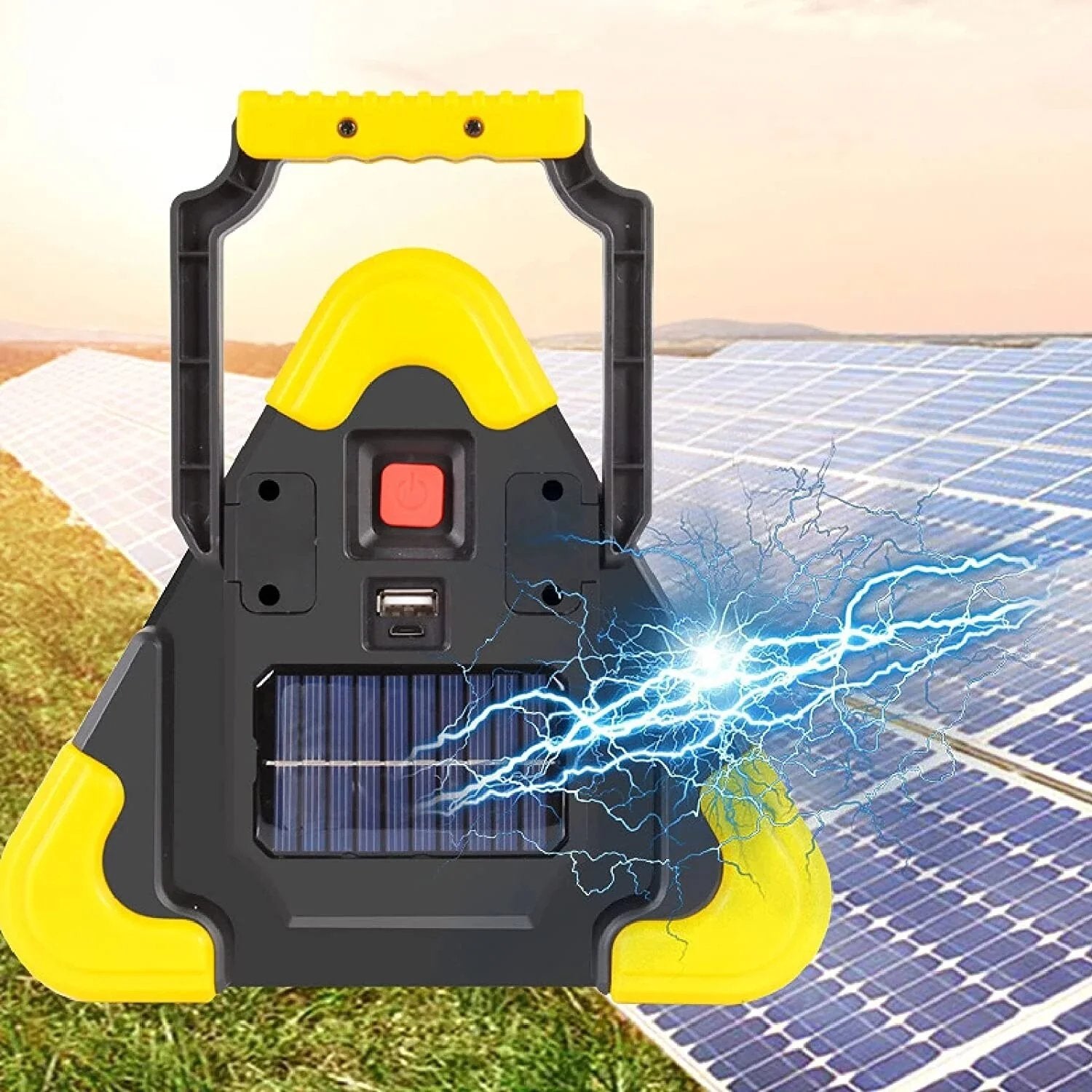 Solar-Powered Emergency Roadside Flasher Light with Power Bank Function 4