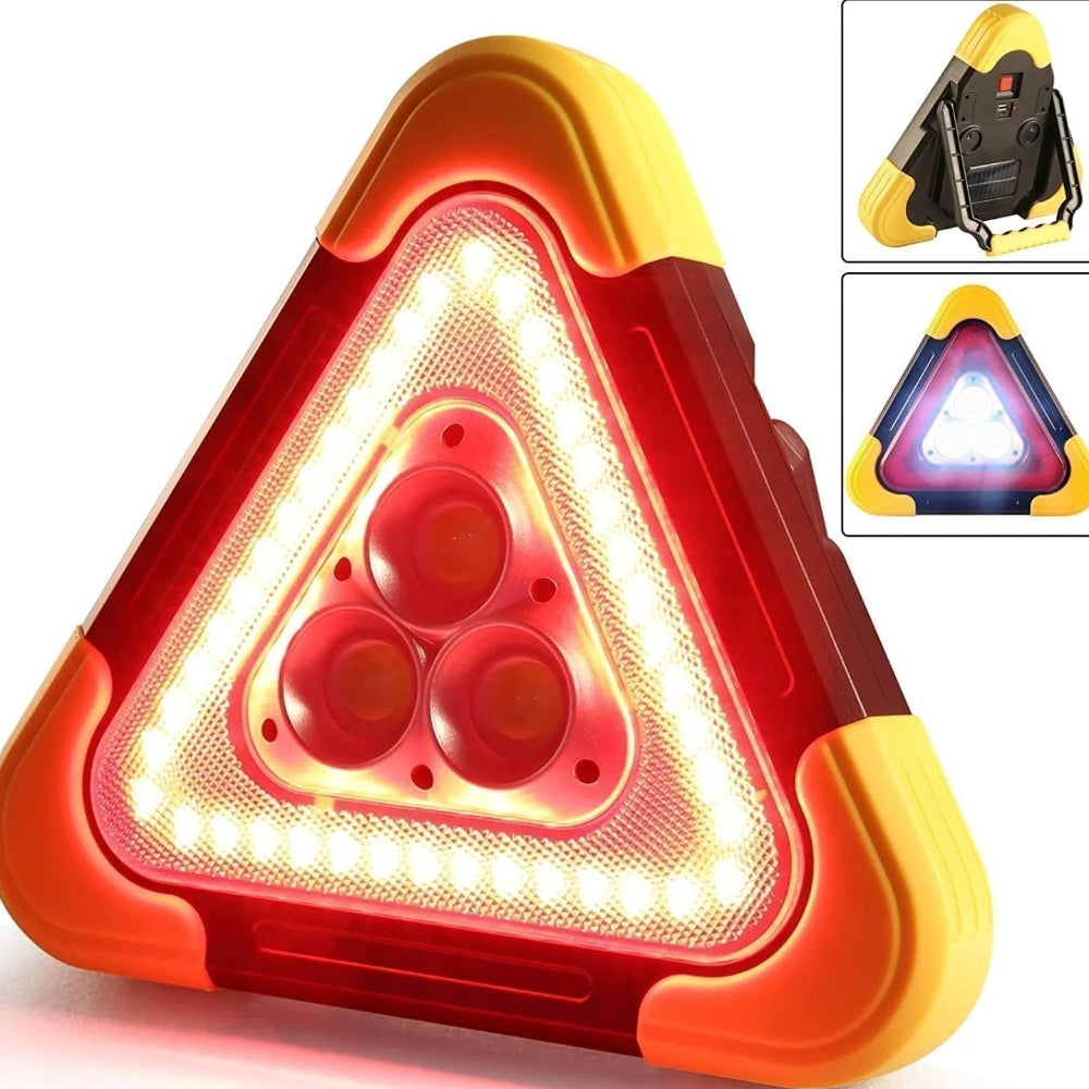 Solar-Powered Emergency Roadside Flasher Light with Power Bank Function 6