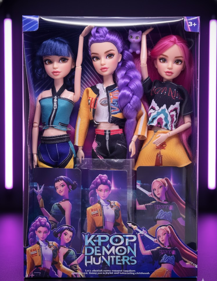 Anime Action Figure Kids Articulated PVC Vinyl KPop Style Doll