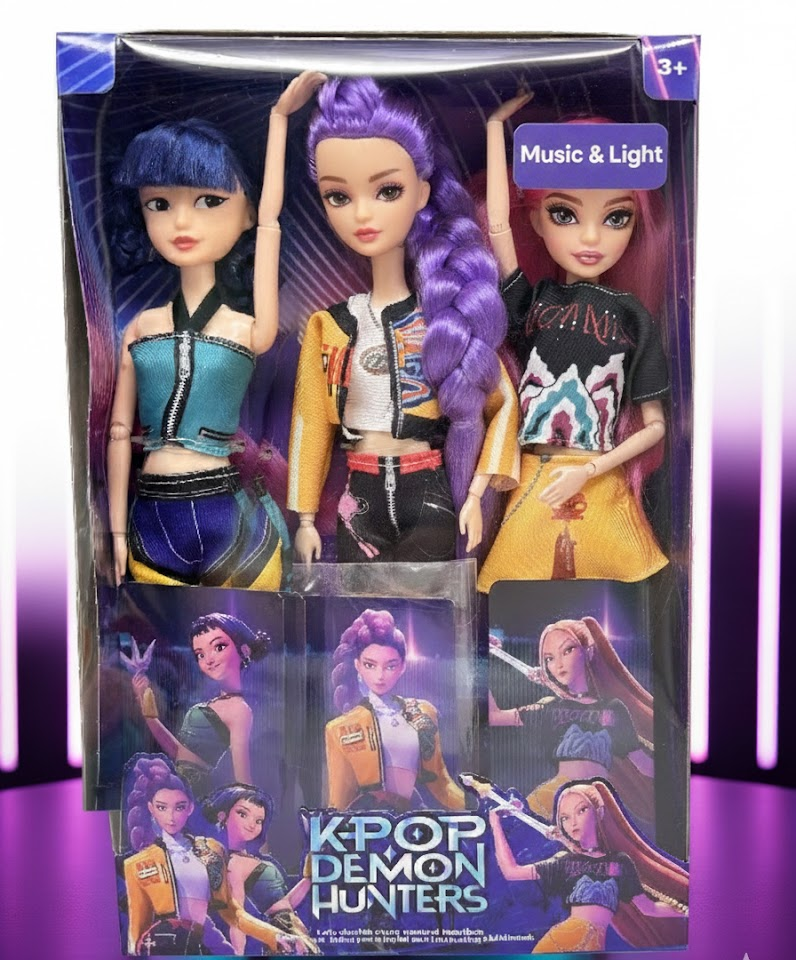 Anime Action Figure Kids Articulated PVC Vinyl KPop Style Doll