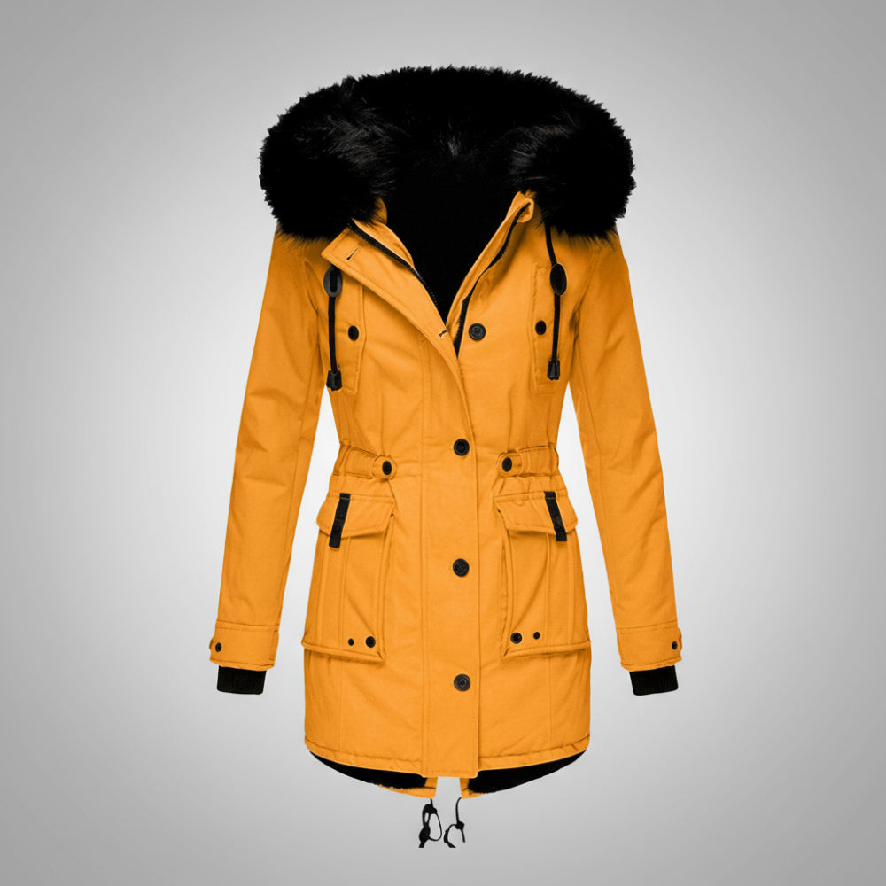 Women's Puffer Parka Jacket - Long Oversized Winter Coat