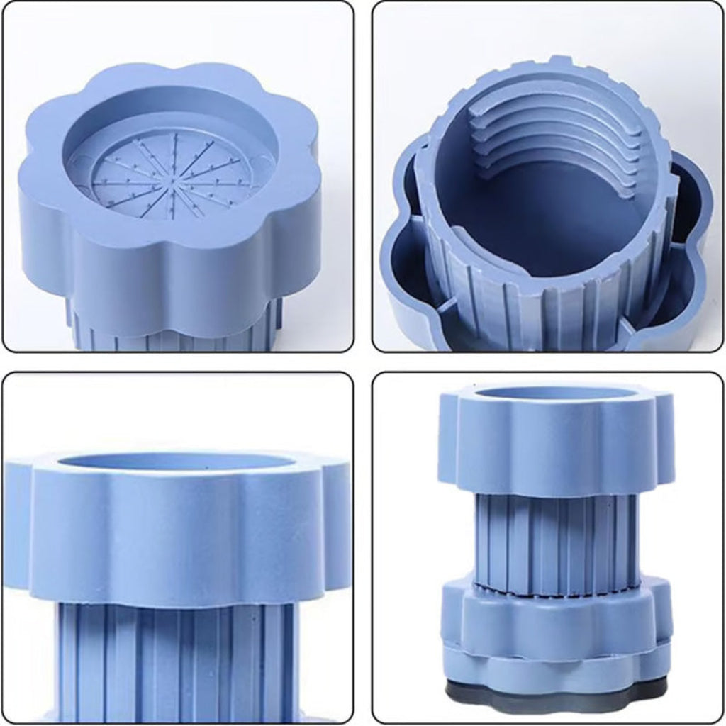 Washing Machine Stabilizer Pads Non-Slip Adjustable Height 4 PCS 2