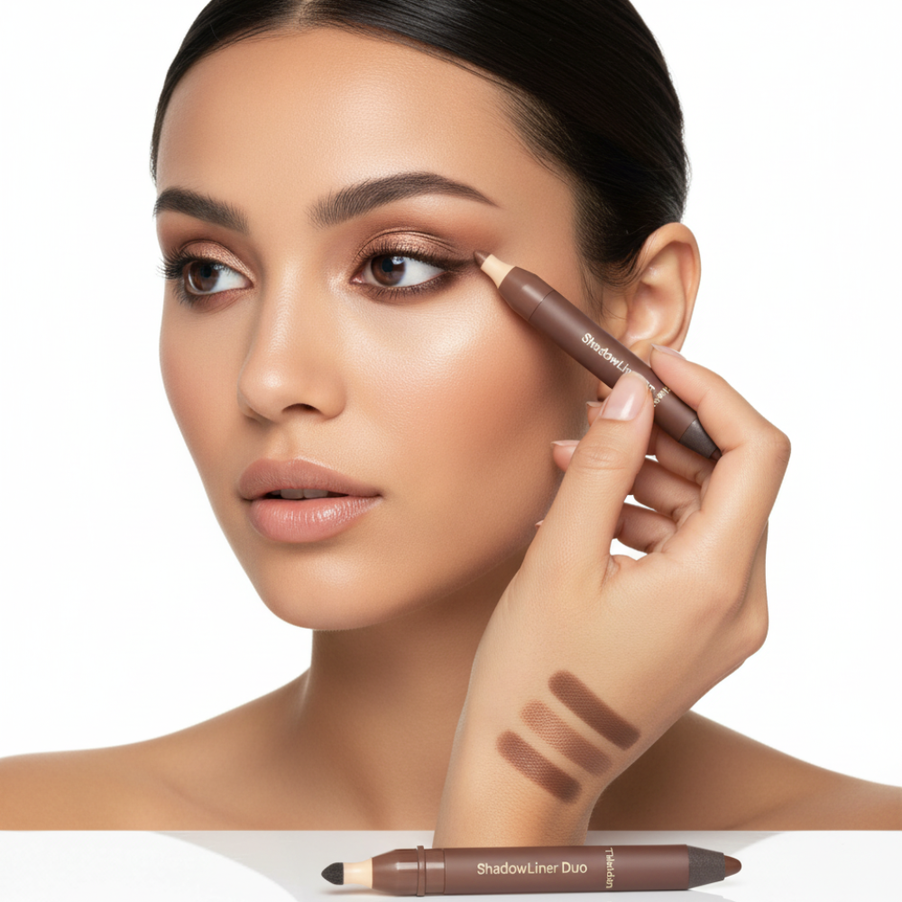 Cream Eyeshadow Stick Duo 2in1 Waterproof Eyeliner Shadow