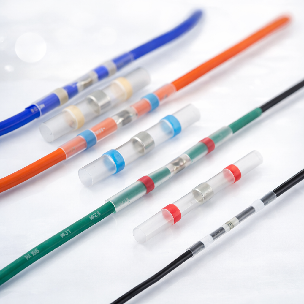 Wire Connectors Waterproof Heat Shrink Solder Butt Connectors