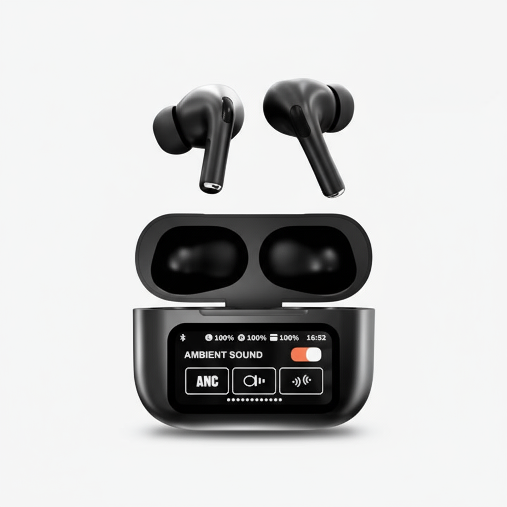 Wireless Earbuds Bluetooth Touchscreen Advanced Sound Quality 40 Hours Battery 6