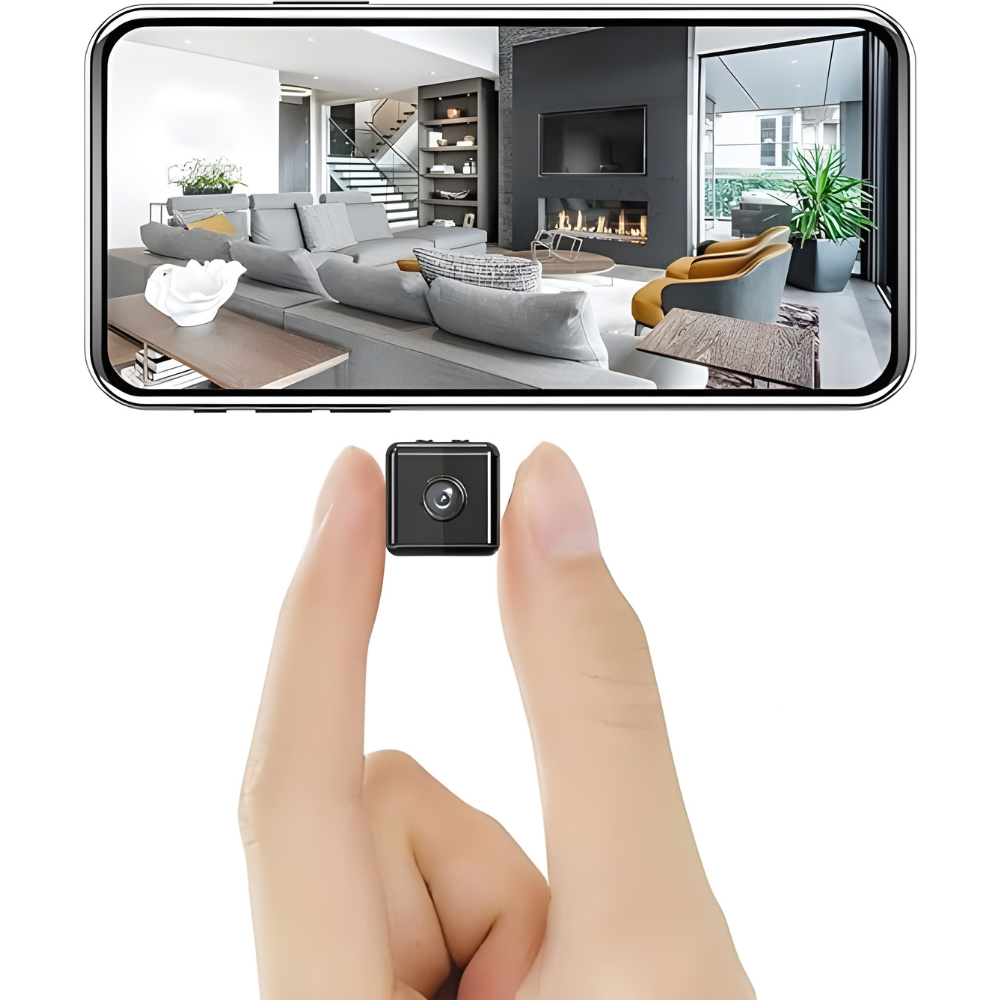 Wireless Indoor Security Camera 1080P HD Mini Hidden Spy Nanny Cam