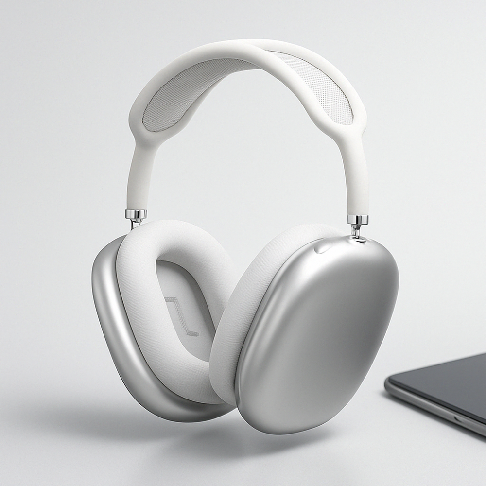 Wireless Over Ear Headphones Noise Cancelling Mic
