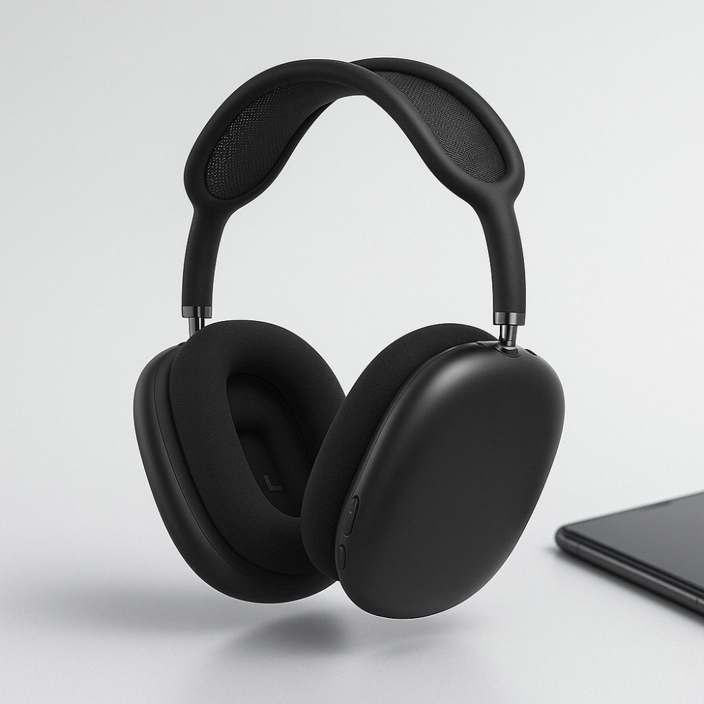 Wireless Over Ear Headphones Noise Cancelling Mic